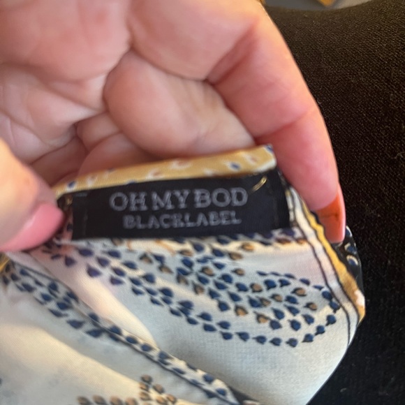 Multicolor top couture hand made in America. Small - Picture 4 of 6